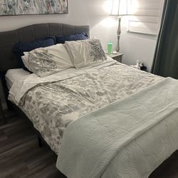 Queen Bed And/Or Mattress Make Offer!!
