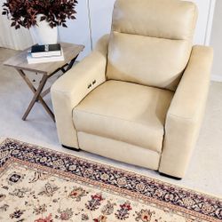 Luxury Top grain Leather -Power Recliner 