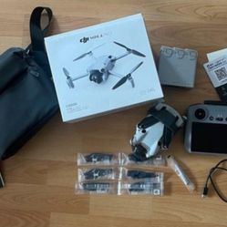Dji Mini! 4 Pro completely new including Fly More