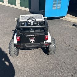 Police Jeep Toy Car