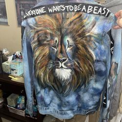 Custom Jean Jacket (HAND PAINTED)