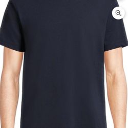 George Big Men's Crewneck Tee with Short Sleeves SIZE- 2X 