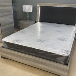 King Size Mattress 12” Inches Thick Plush Firm New From Factory Wrapped in Plastic Also Available: Twin, Full And Queen Same Day Delivery 