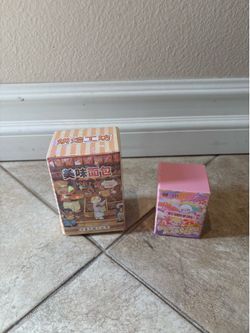 Good things happen Hug series of love blind box & Gourmet Snack Pack Series mini figurine blind box.