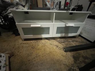 White dresser