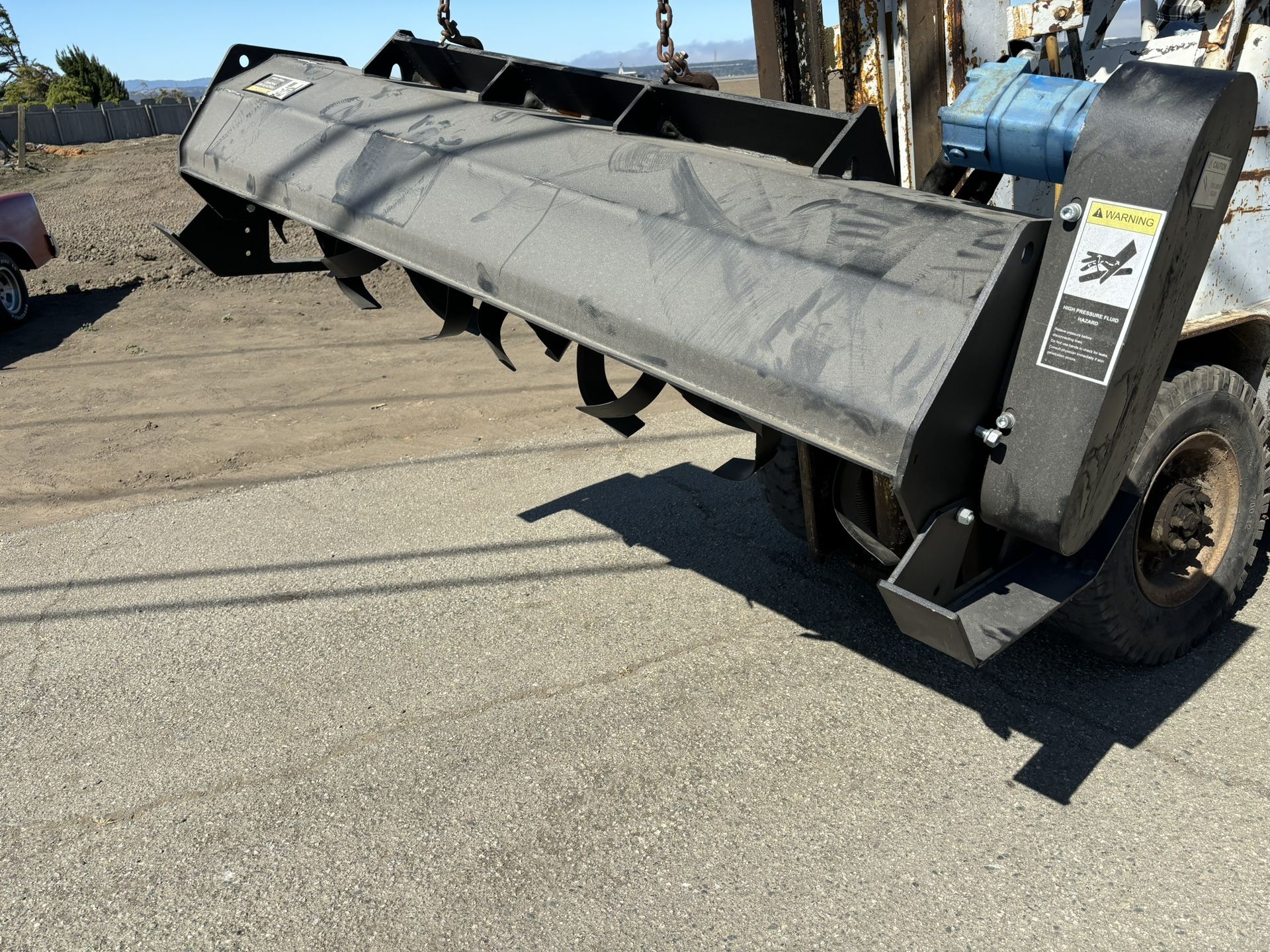Brand new skid steer Rototiller attachment