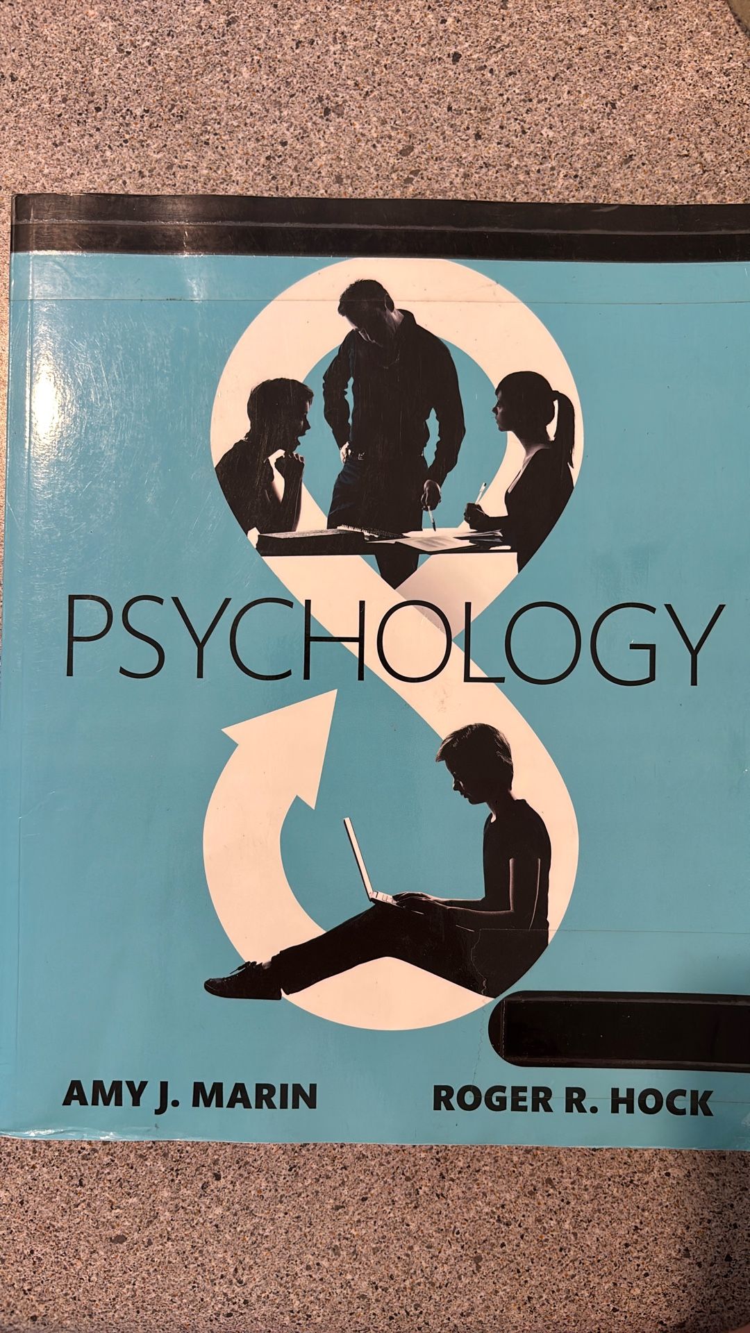 Psychology by Amy J Marin and Roger R Hock