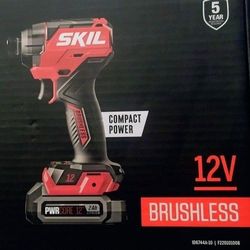 SKIL Compact Brushless Impact Driver Kit  NEW 