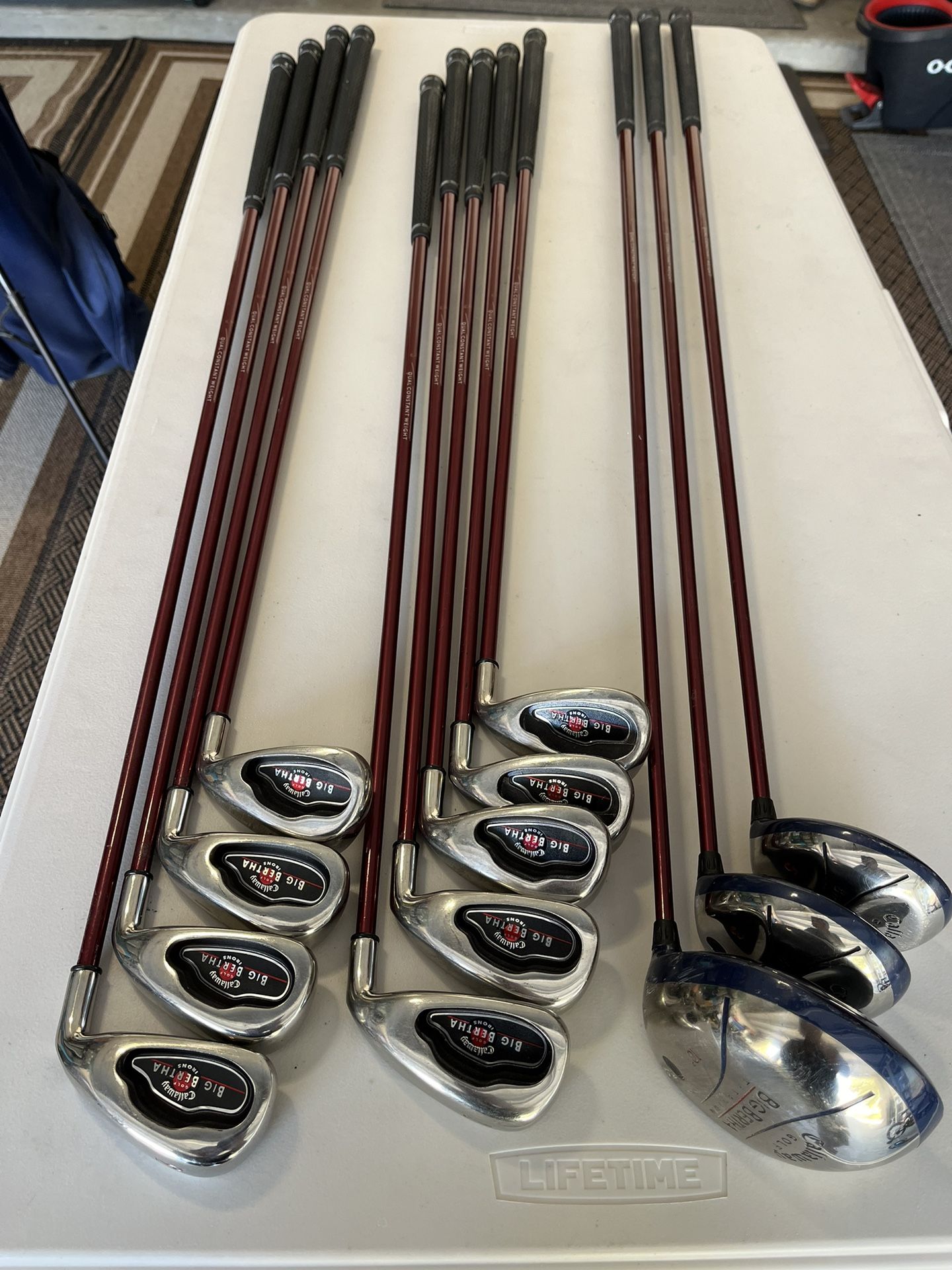 Ladies Callaway X-18 Golf Club Set