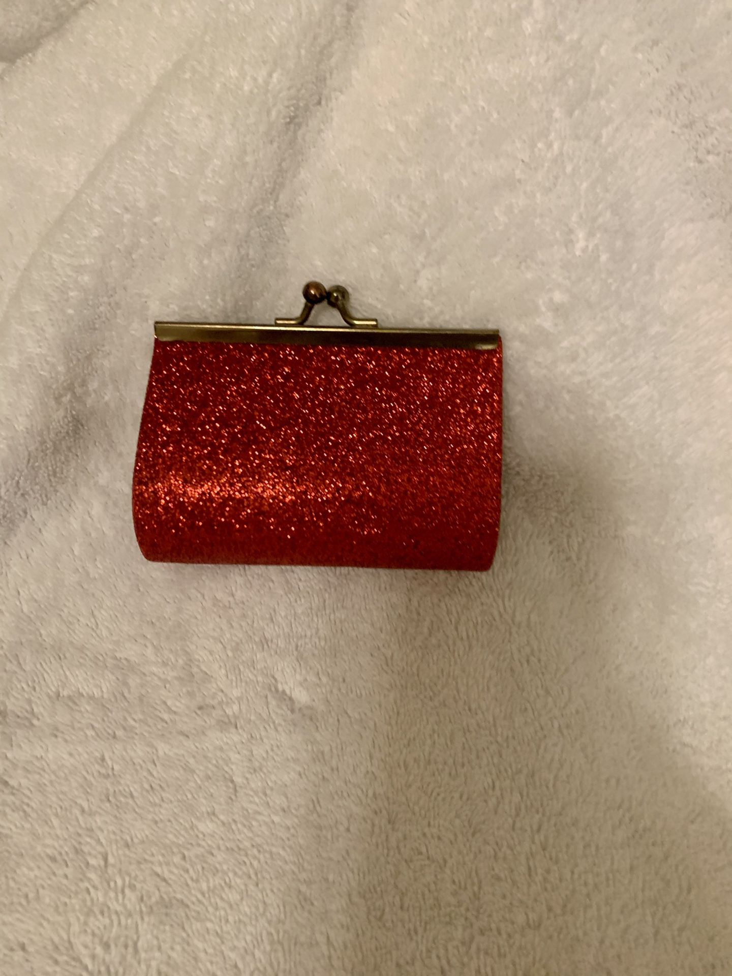 Red Sparkly Mini Purse