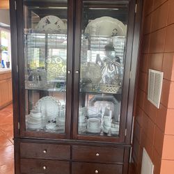 Curio/Dish Cabinet