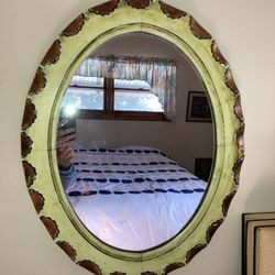 Oval Vintage Mirror