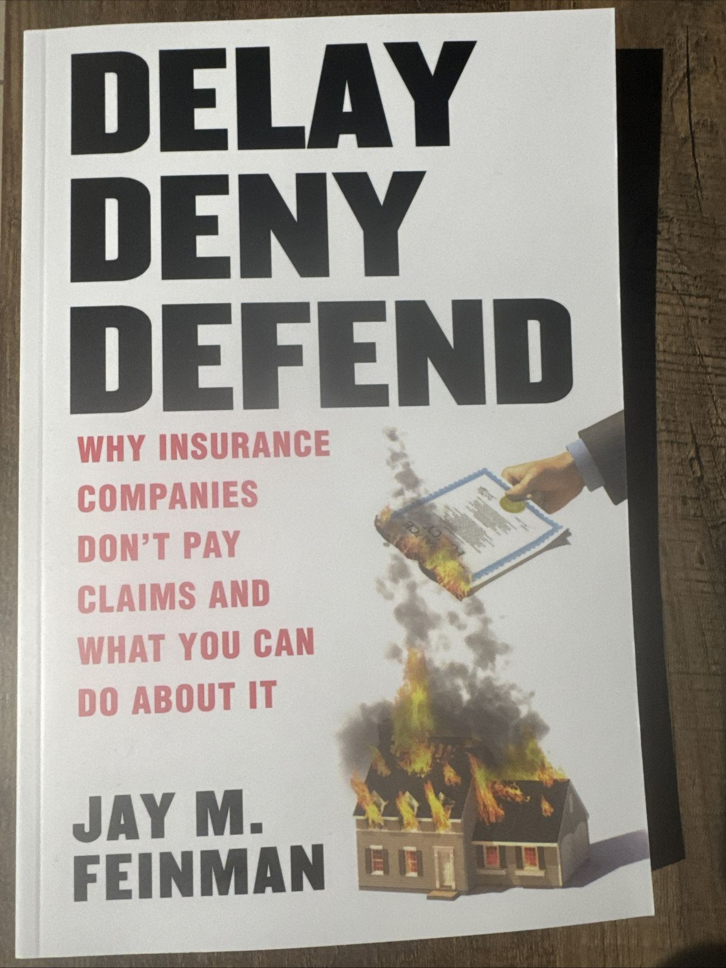 Delay Deny Defend Paperback Book Brand New