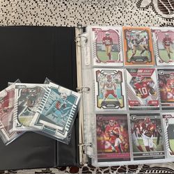 My football card collection, many rare cards. Over 500 Cards.