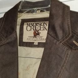 MADISON CREEK CONCEAL & CARRY BLAZER JACKET CASUAL RUGGED TRAVEL HUNTING FISHING TRAIL SHOOTING FIELD DRESS COAT