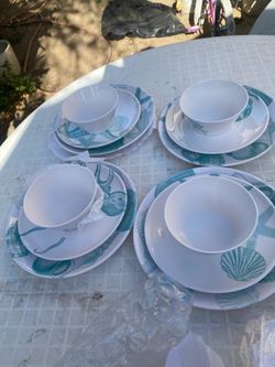 Coastal Life Turquoise 12pcs Set RS
