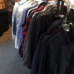 New And Like New Jackets & Coats, Men, Women. Limited Youth, Children 