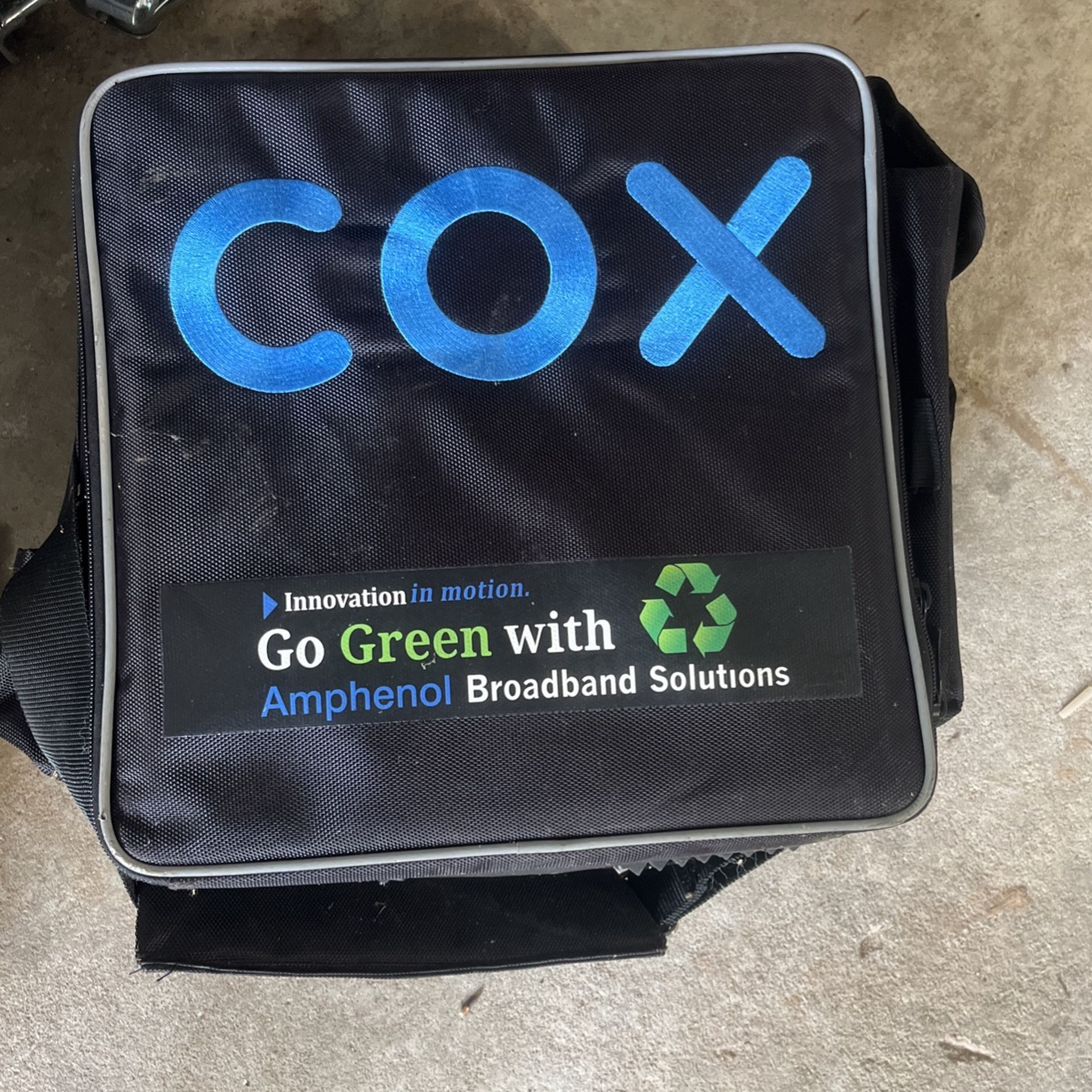 Cox Coax Bag With Extras Cable