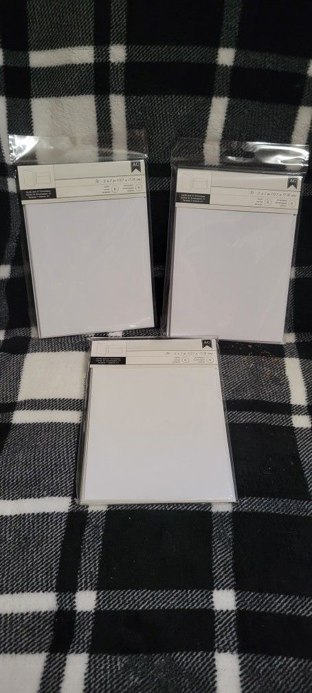 Cards & A7 Envelopes (See Description)