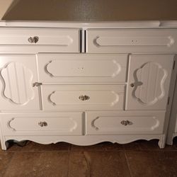 White dressers