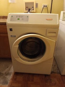 Front load washer and dryer