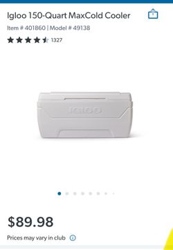 Igloo 150 Quarter Cooler