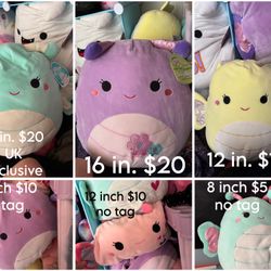 Squishmallows for cancer fundraiser 