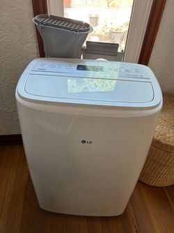 LG Electronics Dual Inverter 10000 BTU (DOE) 115-Volt Vented Smart Portable Air Conditioner