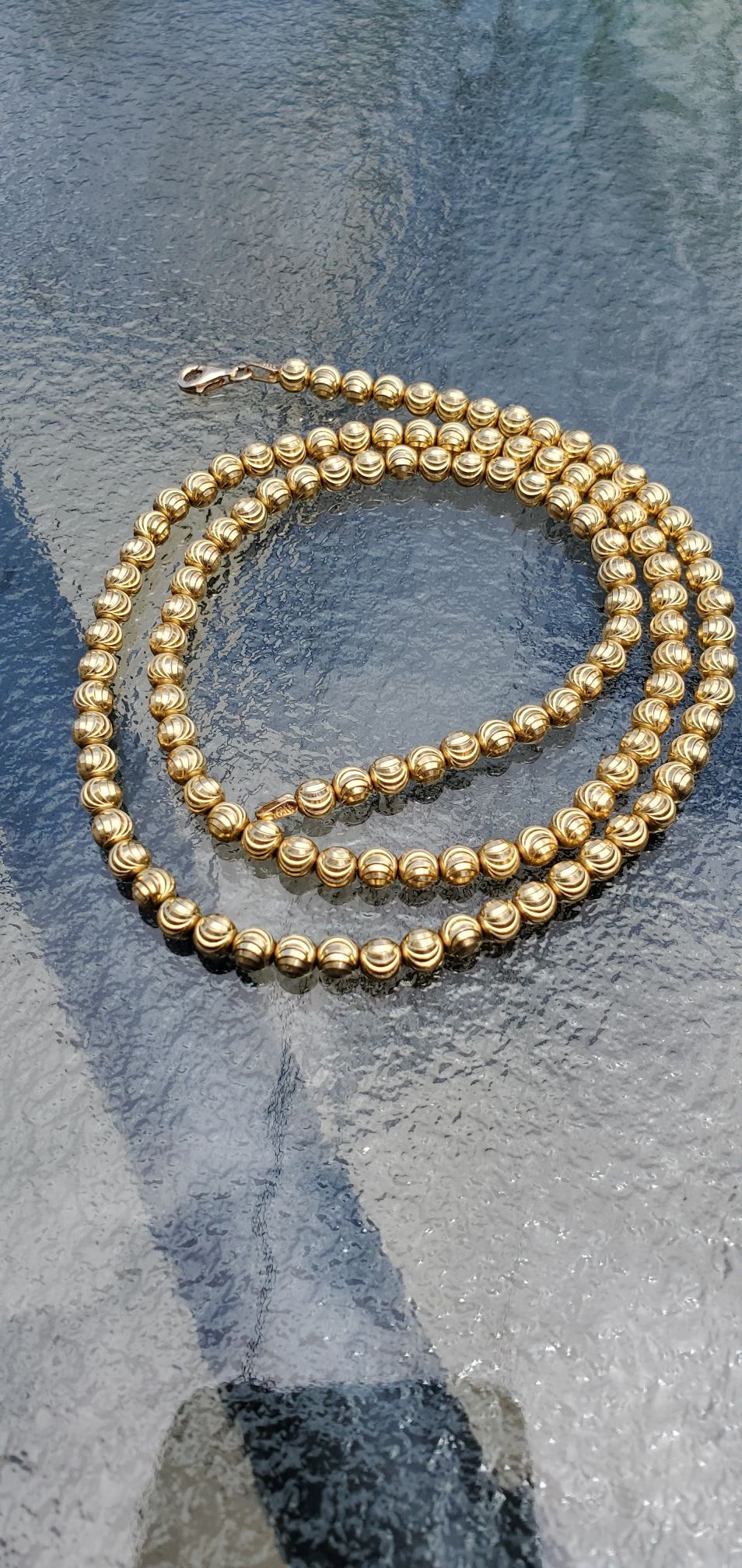 Gold solid 10kt chain, 26.7 grams ,,,24 inches