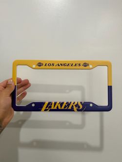 LAKERS LICENSE PLATE
