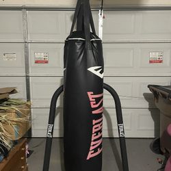 Everlast Punching Bag With Stand