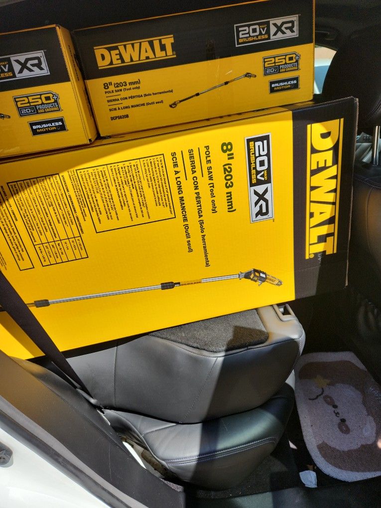 Exclusive
DEWALT
20V MAX 8in. Brushless Cordless Battery Powered Pole Saw (Tool Only) STORE PRICE $199