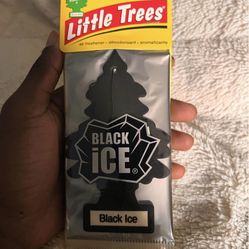 6 PACK Black Ice Car Air Freshener