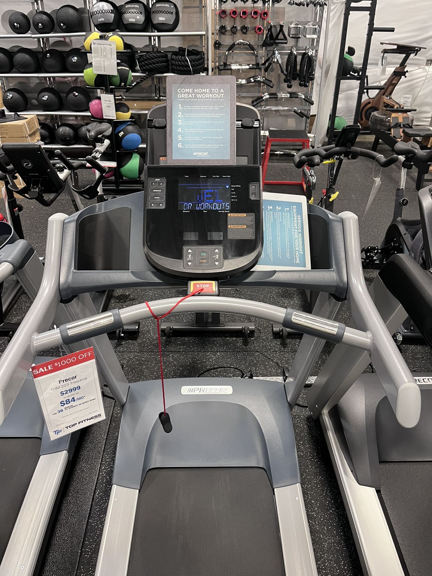 Marketplace Precor Trm 211 Energy Series Treadmill Starting Your