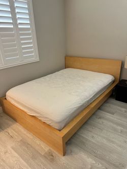 Full Bed Frame with Mattress