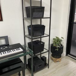 Metal And Glass Shelves 