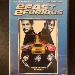 2 Fast 2 Furious (DVD, 2003, Widescreen) New Sealed