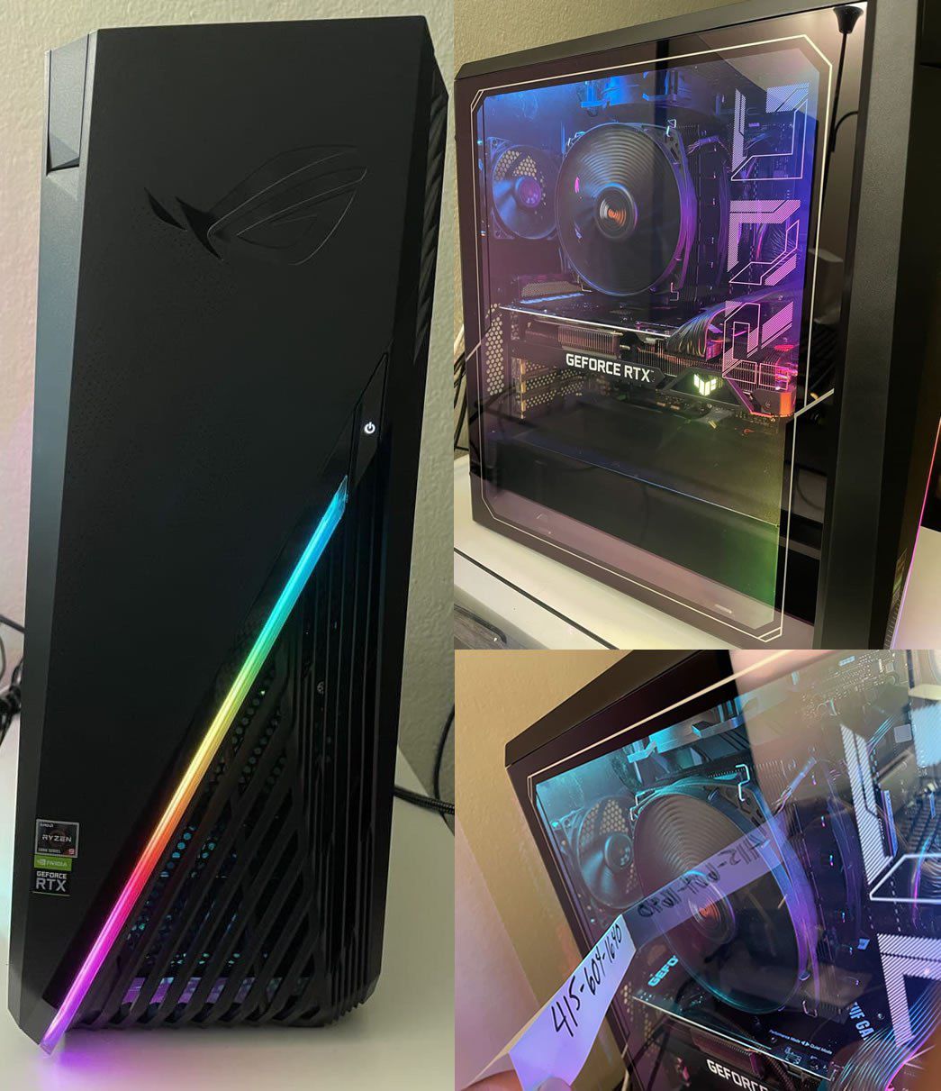 Asus Computer Case And Parts For Sale