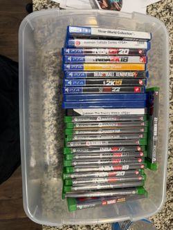 Ps4 and Xbox games