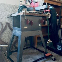 Bosch 12” Sliding Miter Saw + Stand + Mobile Base + Extra Diablo Blade