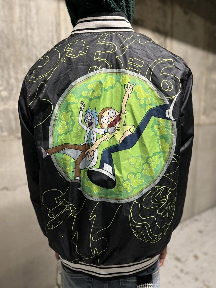 Rick & Morty X Members Only Bomber Jacket