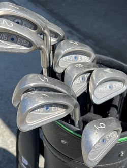 ⚫️🔵Rare Matching Ping Eye2 Iron Golf Set 🇺🇸