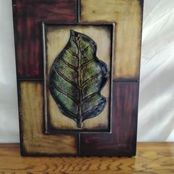 Metal Leaf Picture 