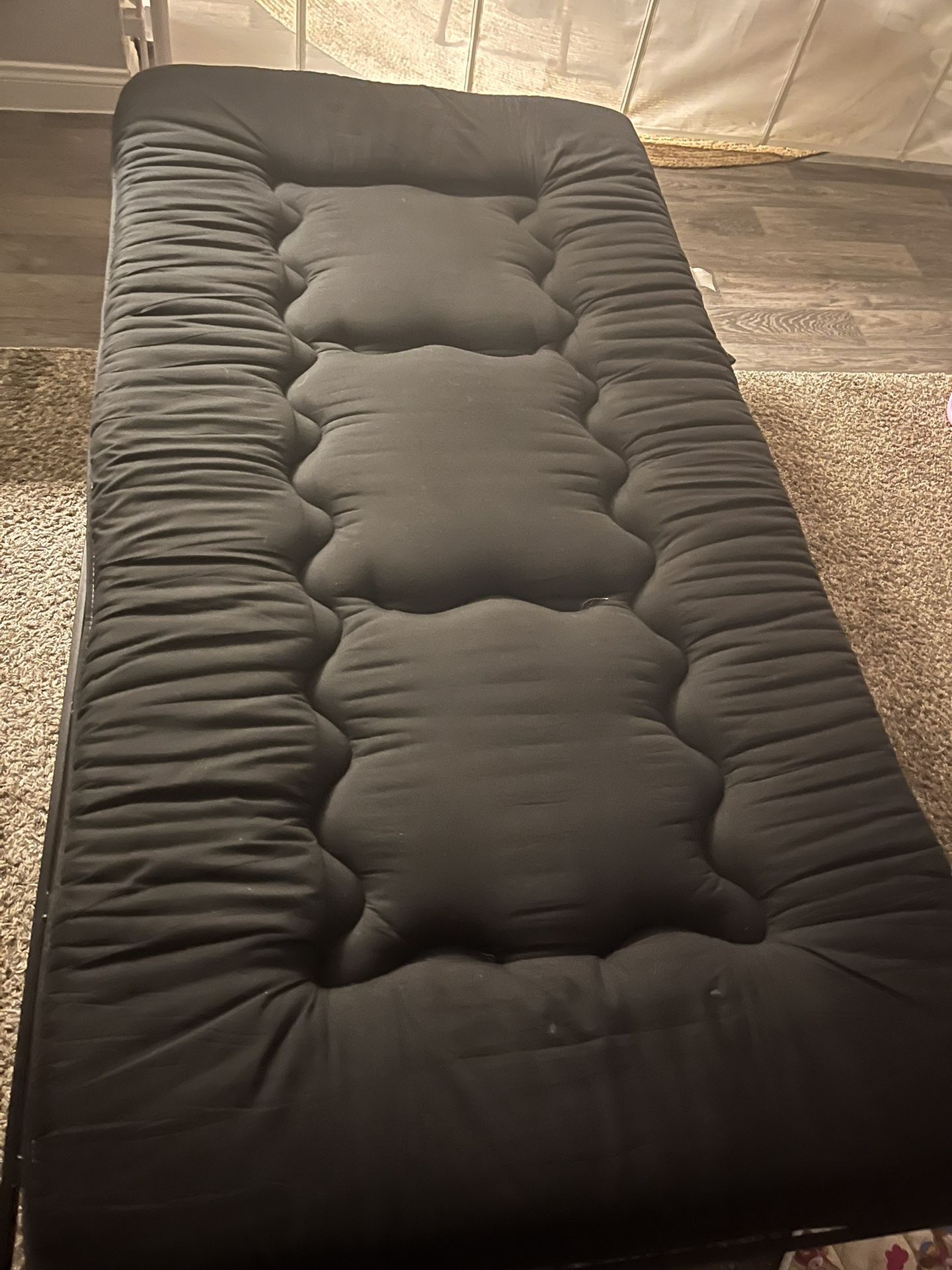 TWIN size bed (frame & Mattress)