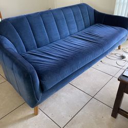 Beautiful Blue Sofa