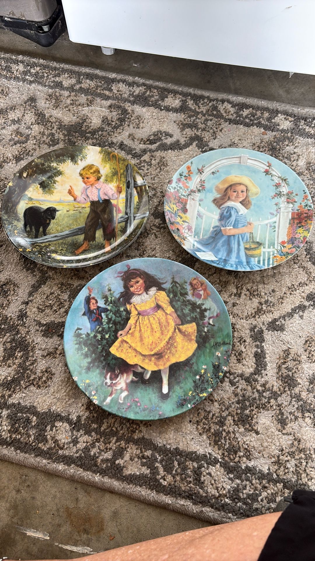 Reco Collectible Plates - The Treasured Songs Of Childhood