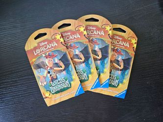 Lorcana Sleeved Booster Packs (Wilds Unknown)