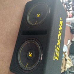 Kicker Comp C Double 12 Inch Subwoofers
