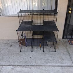 Yitahome DIY Large Metal Wire Cat Cage or Enclosure