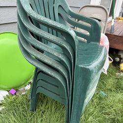 PENDING; FREE your hard plastic lawn chairs